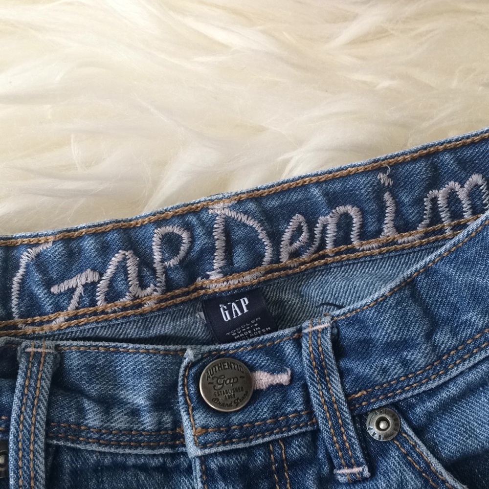 Gap Denim Skirt baby GAP Toddler 5 - Picture 2 of 3